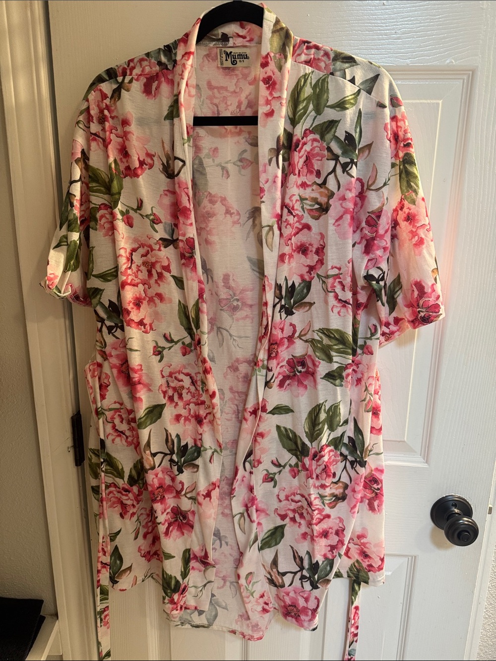 Show Me Your MuMu Pink Floral Kimono